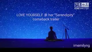 《ENG lyrics+中字》BTS - LOVE YOURSELF 承 her “Serendipity”  comeback trailer