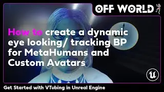Dynamic Eye Looking/ Tracking for MetaHumans and Custom ARKit Characters | VTUBER GAME DEV OPEN Q&A