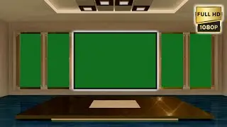 Full Green Screen Virtual Set