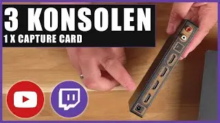 Mehrere KONSOLEN an einer CAPTURE CARD (ELGATO) | HDMI Switch erklärt