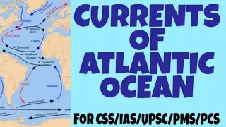 Currents of Atlantic Ocean | Sargasso Sea | Currents of North & South Atlantic Ocean