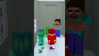 Evil Herobrine vs Smart Zombie Girl and JJ'sister Class Room