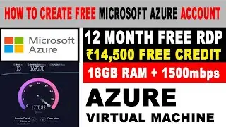 How to Create Microsoft Azure Account | Create RDP in Microsoft Azure | RDP Azure