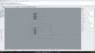 Rhino 8 Architecture Visualization (part 1) Basic 2d Architectural Plan