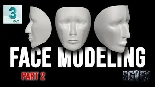 FACE MODELING| AUTODESK |3DS MAX