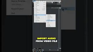 Unlock Hidden Audio Gems Extract Audio from Videos in a Flash #proaudio #cubase #shorts