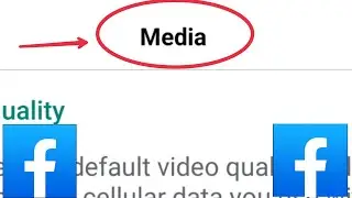 Facebook | Media Settings