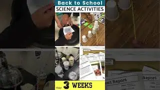 6 Back to School Science Activities for Middle & High School! First weeks of school