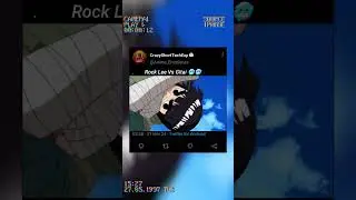 Naruto Squad Reaction On Rock Lee Vs gitai Don't Underestimate Might Guy Student 🥶🥶 || 
