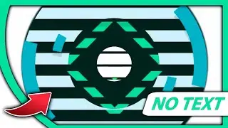 2D Green Intro Template #3 - No Text | After effect, Blender, Sony vegas, Kinemaster