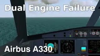 Engine Failure results in Ditching (Real Time Recording)