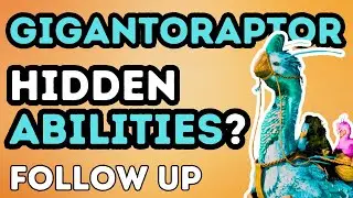 HIDDEN Abilities of the GIGANTORAPTOR | ARK Survival ASCENDED