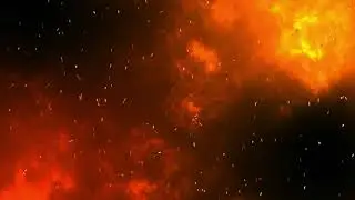 Burning Sparkling Fire Background Animation Video Free Effects
