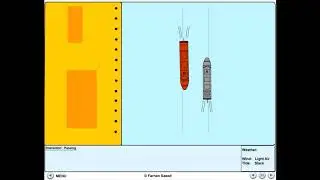 Interaction - Interaction between two passing vessels