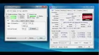 Overclock e-450 AMD Glitch (1.66ghz to 3.35ghz) APU