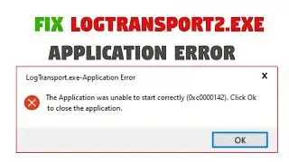 Fix Adobe Acrobat Reader DC Logtransport2.Exe Application Error
