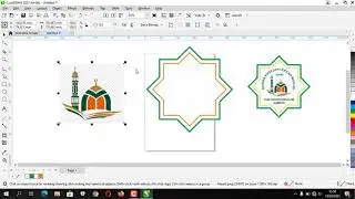 CARA MEMBUAT LOGO DEWAN KESEJAHTERAAN MASJID DI COREL DRAW 2021
