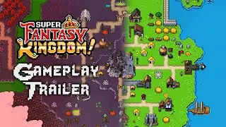 Super Fantasy Kingdom - Gameplay Trailer | Roguelite City-Builder