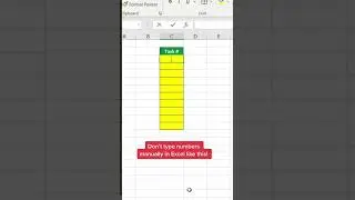 How to use SEQUENCE function in Excel! 