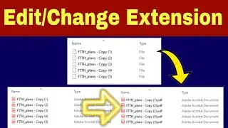 How to change extension of any file in windows 10, 8, 7 or XP