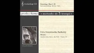 Jauchzet dem Herrn, alle Welt! - Mendelssohn - Basso 2 - Bass 2 - Kl-Cello - T1