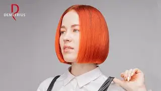 BLUNT BOB | DEMETRIUS TECHNIQUE | WOMEN'S HAIRCUT | ENG SUBS