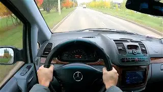 2004 Mercedes-Benz Viano W639 3.2 (190) POV TEST DRIVE