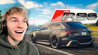 Audi RS6 Is The BEST Grip Car in The GAME!!!(NEED FOR SPEED UNBOUND AUDI RS6)