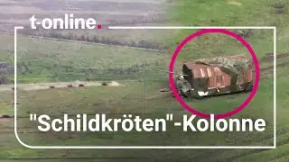 Russland greift Ukraine mit Kolonne von 