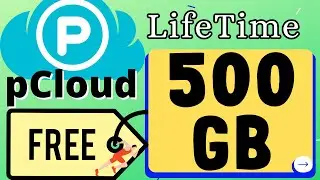 500GB Lifetime Storage in pCloud for FREE | pCloud 500 GB Storage Coupon | pCloud 500GB FREE Offer