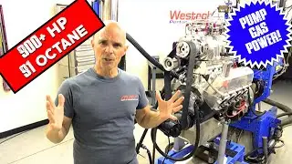 SUPERCHARGED BBC PUMP GAS POWER (900 HP ON 91 OCTANE)