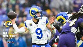 Matthew Stafford's best throws from 3-TD game