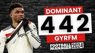OVERPOWERED Attacking 442 FM24 Tactic!