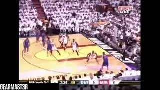 2006 ECF - Detroit vs Miami - Game 4 Best Plays