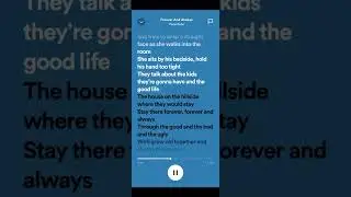 Parachute - forever and always (lyrics)