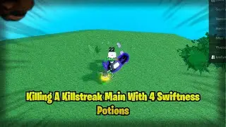 Killing A Killstreak Main With 4 Swiftness Potions // Slap Battles: Extension [REVIVAL]