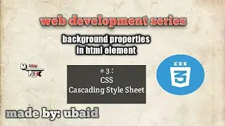#3 || Background effect in HTML element using CSS programming language || CSS || Urdu /Hindi