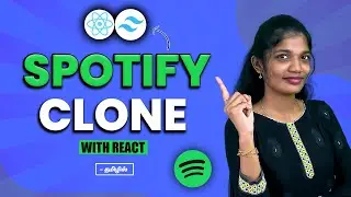 Build spotify clone react js | spotify using react | java full course in tamil