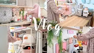 DAILY VLOG‼️ Kegiatan IRT Bersih2 Rak Bumbu Dapur, Curhat Urus BPJS Nunggak Bertahun2 #irt #dapur