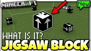 Minecraft - JIGSAW BLOCK - What is it? [ Explained ] MCPE / Xbox / Bedrock
