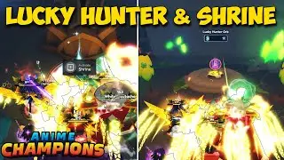 How to find The Shrine & Super Lucky Hunter Orbs in Anime Champions