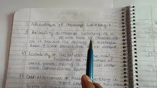 Lec 34 - What is Message Switching? Switching Techniques in Computer Network Tutorials in Hindi