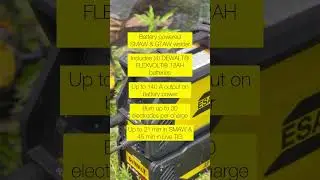 The only battery-powered welder of its kind. Don't know if VOLT™ can handle the heat? #esabvolt