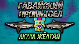 Акула Жёлтая - Гавайский Промысел. Русская рыбалка 3.