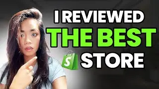 I reviewed the best shopify store!  | shopify 2024