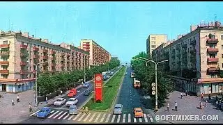 Запорожье, проспект Ленина, 1983 г. (Zaporozhzhya Lenin Avenue)