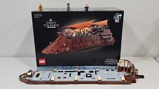 Lego Star Wars UCS Jabba's Sail Barge 75397 Progress Update! 25%