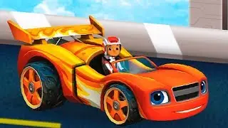 Blaze and the Monster Machines Race the Skytrack Game