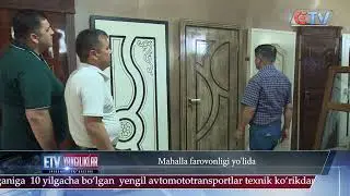 18.05.24 Yangiliklar ID Mahalla farovonligi yo'lida