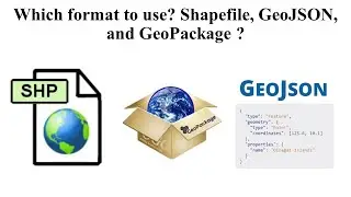 Which format to use? Shapefile, GeoJSON, and GeoPackage ?